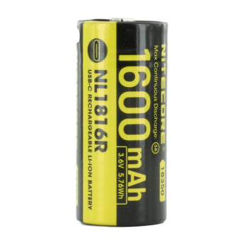 Nitecore Multitask MT1C Pro LED Flashlight - NiteLab UHi 20 - 1000 Lumens - Includes 1 x 18350 with Built-in USB-C Charging Port