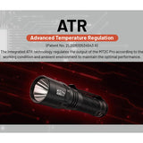 Nitecore MT2C Pro LED Flashlight - Uhi 20 - 1800 Lumens - Includes 1 x 18650 with USB-C Charging Port