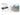 Portable power bank with text highlighting weight and features, blurred background of a person running on a trail.