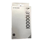 Nitecore NB10000 Quick Charge Dual-Output USB and USB-C Power Bank - 1 x 10000mAh Li-poly Battery Pack - Black or Silver