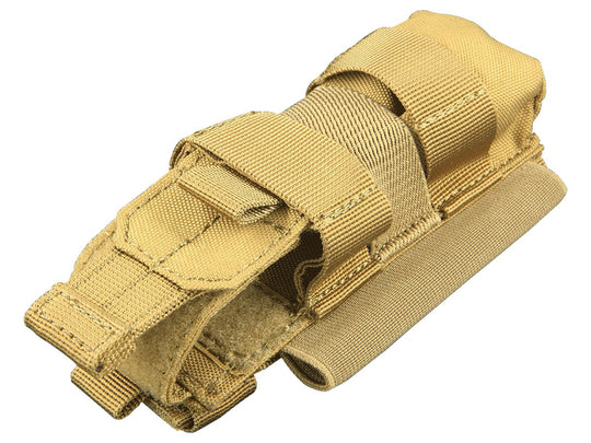 Nitecore NCP30 Durable Multi-Functional Tactical Flashlight Holster - Fits Nitecore E, MT, P, SRT, & MH Series - Tan