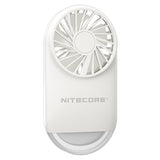 Nitecore NEF02 Multi-Purpose Rechargeable Pocket Fan - Uses Built-in 1200mAh Li-ion Battery Pack - White or Pink