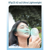 Nitecore NEF02 Multi-Purpose Rechargeable Pocket Fan - Uses Built-in 1200mAh Li-ion Battery Pack - White or Pink