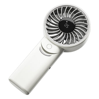 Nitecore NEF03 Pro USB-C Rechargeable Handheld Fan - Uses Built-in 4000mAh Li-ion Battery Pack - White or Blue