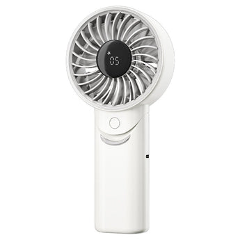 Nitecore NEF03 Pro USB-C Rechargeable Handheld Fan - Uses Built-in 4000mAh Li-ion Battery Pack - White or Blue