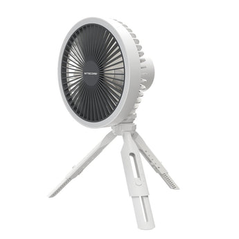 Nitecore NEF10 USB-C Rechargeable Multi-Functional Electric Fan - Uses Built-in 10000mAh Li-ion Battery Pack - White or Gray