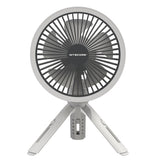 Nitecore NEF10 USB-C Rechargeable Multi-Functional Electric Fan - Uses Built-in 10000mAh Li-ion Battery Pack - White or Gray