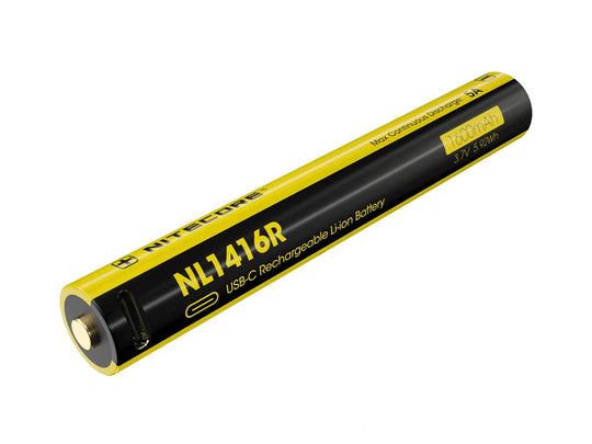 Nitecore NL1416R 1600mAh 3.7V Li-ion Battery for the MT2A Pro
