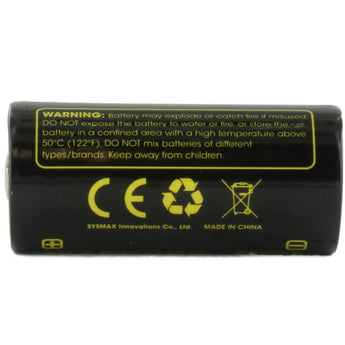 Nitecore NL1816R 18350 1600mAh 3.6V Lithium Ion (Li-ion) Button Top Battery with USB-C Charging Port