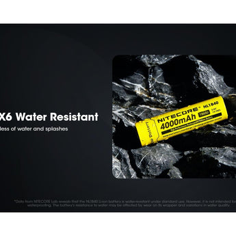 Nitecore NL1840 Li-Ion Battery
