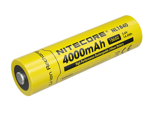 Nitecore NL1840 Li-Ion Battery