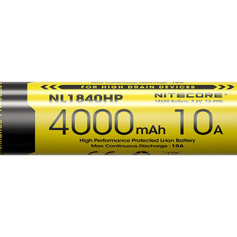 Nitecore NL1840HP Li-Ion Battery