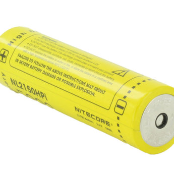 Nitecore NL2150HPi 21700 5000mAh 3.6V i Series Protected Lithium Ion (Li-ion) Button Top Battery