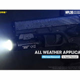 Nitecore NPL30 LED Weapon Light - 1200 Lumens - CREE XP-G3 - Includes 2 x CR123A
