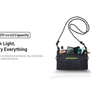 Nitecore NPP01 Outdoor Sacoche Bag - Large or Mini