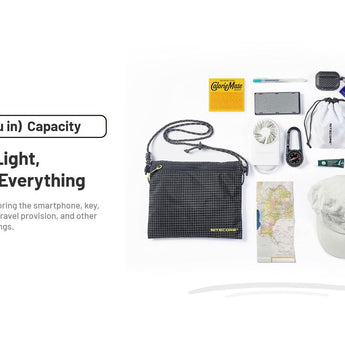 Nitecore NPP01 Outdoor Sacoche Bag - Large or Mini
