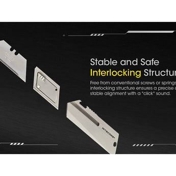 Nitecore NTK09 Titanium Utility EDC Knife