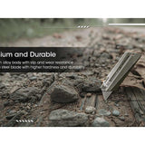 Nitecore NTK09 Titanium Utility EDC Knife