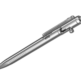 Nitecore NTP30 Bolt Action Tactical Pen - Titanium