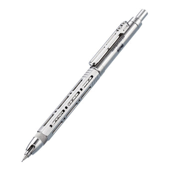 Nitecore NTP48 Titanium Alloy Mechanical Pencil - Matte Black and Gloss Silver