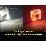 Nitecore NU05-V2-KIT USB-C Rechargeable Headlamp Mate - 40 Lumens - Uses Built-in Li-ion Battery Pack - Includes Headband, Bike Mount and Charging Cable