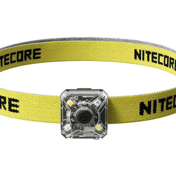 Nitecore NU05-V2 USB-C Rechargeable Headlamp Mate - 40 Lumens - Uses Built-in Li-ion Battery Pack - Light Only