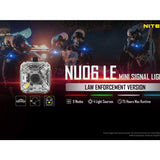 Nitecore NU06-LE Rechargeable LED Signal Light - 15 Lumens - Uses Built-in Li-ion Battery Pack