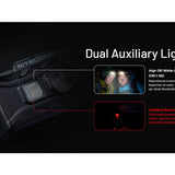Nitecore NU20 Classic USB-C Rechargeable LED Headlamp - 360 Lumens - NiteLab UHE - Uses Built-in 500mAh Li-ion Battery Pack