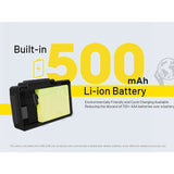 Nitecore NU20 Classic USB-C Rechargeable LED Headlamp - 360 Lumens - NiteLab UHE - Uses Built-in 500mAh Li-ion Battery Pack