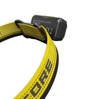 Nitecore NU27 USB-C Rechargeable LED Headlamp - 600 Lumens - MCT UHE - Uses Built-in 850mAh Li-ion Battery Pack - Shadow Black or Alpine White