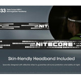 Nitecore NU33 USB-C Rechargeable LED Headlamp - 700 Lumens - Uses Built-in 2000mAh Li-ion battery Pack
