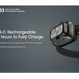 Nitecore NU33 USB-C Rechargeable LED Headlamp - 700 Lumens - Uses Built-in 2000mAh Li-ion battery Pack