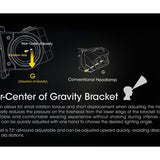 Nitecore NU40 USB-C Rechargeable LED Headlamp - 1000 Lumens - Uses Built-in 2600mAh Li-ion Battery Pack
