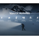 Nitecore NU50 USB-C Rechargeable LED Headlamp - 1400 Lumens - Uses Built-in 4000mAh Li-ion Battery Pack