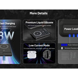 Nitecore NW5000 Carbon Fiber Magnetic Wireless 5000mAh Li-ion Power Bank