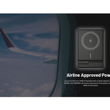 Nitecore NW5000 Carbon Fiber Magnetic Wireless 5000mAh Li-ion Power Bank