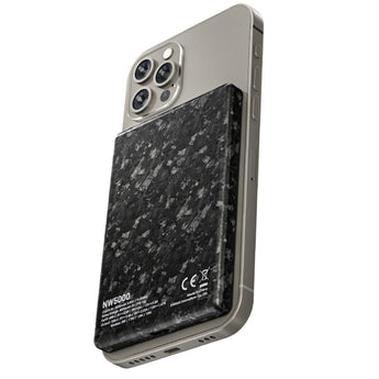 Nitecore NW5000 Carbon Fiber Magnetic Wireless 5000mAh Li-ion Power Bank