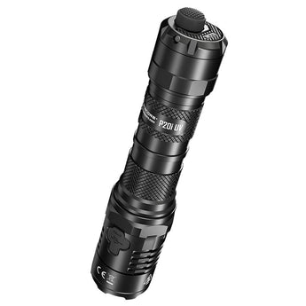 Nitecore P20i UV USB-C Rechargeable LED Flashlight - 1800 Lumens - Luminus SST-40-W - 320mW UV - Includes 1 x 21700 and NTH20 Holster