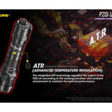 Nitecore P20i UV USB-C Rechargeable LED Flashlight - 1800 Lumens - Luminus SST-40-W - 320mW UV - Includes 1 x 21700 and NTH20 Holster