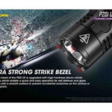 Nitecore P20i UV USB-C Rechargeable LED Flashlight - 1800 Lumens - Luminus SST-40-W - 320mW UV - Includes 1 x 21700 and NTH20 Holster
