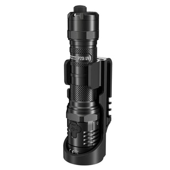 Nitecore P20i UV USB-C Rechargeable LED Flashlight - 1800 Lumens - Luminus SST-40-W - 320mW UV - Includes 1 x 21700 and NTH20 Holster