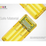 Nitecore Q2 2-Bay Quick Charger for Li-Ion, IMR Batteries - Comes in a Variety of Colors