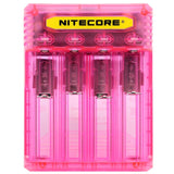 Nitecore Q4 4-Bay Quick Charger for Li-Ion, IMR Batteries - Comes in a Variety of Colors