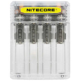 Nitecore Q4 4-Bay Quick Charger for Li-Ion, IMR Batteries - Comes in a Variety of Colors