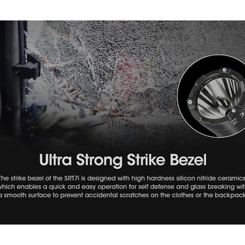 Nitecore SRT7i USB-C Rechargeable LED Flashlight - Includes 1 x 21700