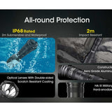 Nitecore SRT7i USB-C Rechargeable LED Flashlight - Includes 1 x 21700