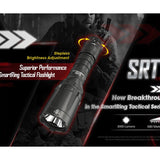 Nitecore SRT7i USB-C Rechargeable LED Flashlight - Includes 1 x 21700