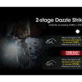 Nitecore SRT7i USB-C Rechargeable LED Flashlight - Includes 1 x 21700