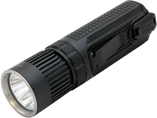 Angle Shot of the Nitecore SmartRing Tactical SRT9 LED Flashlight