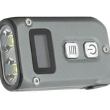 Nitecore TINI-2 Dual-Core USB-C Rechargeable LED Keychain Flashlight - 500 Lumens - 2 x OSRAM P8 - Uses Built-In 280mAh Li-ion Battery Pack - Aluminum Alloy, Stainless Steel, or Titanium - Black or Gray